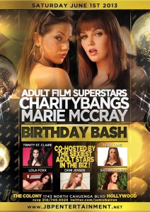 Charity Bangs and Marie McCray Birthdays at Colony LA