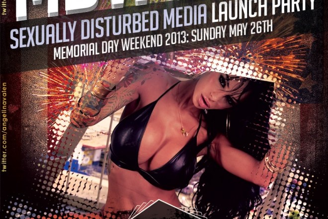 Angelina Valentine MDW 2013 at Supperclub LA