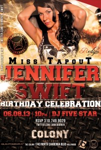 Ms Tapout Jennifer Swift Birthday at Colony