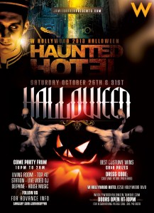 Haunted Hotel Halloween 2013 at the W Hollywood