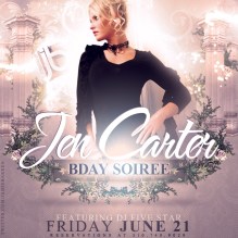 Actress Jen Carter Birthday at Eden Hollywood