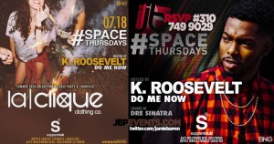 K. Roosevelt "Do Me Now" Live at Supperclub Los Angeles