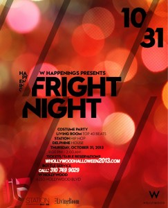 "W Hotel Hollywood Halloween 2013"