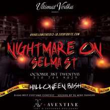 "Nightmare Selma Street Halloween Party"