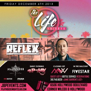 "Playhouse Nightclub December 6 flyer image"