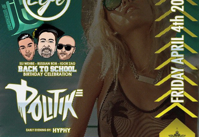 "DJ Politik Friday Playhouse Hollywood"