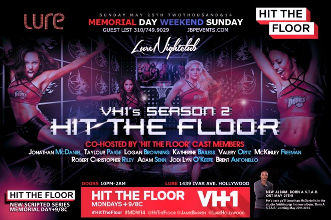 "VH1s Hit the Floor Season 2 Takeover Party at Lure"