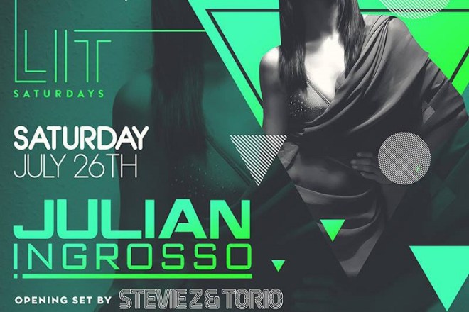 "LIT Saturdays Lure: Julian Ingrosso"