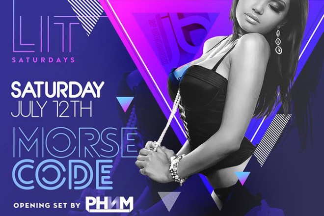 "LIT Saturdays Lure: DJ Morse Code"