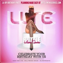 "LA VIP Birthday Party Lure Nightclub"