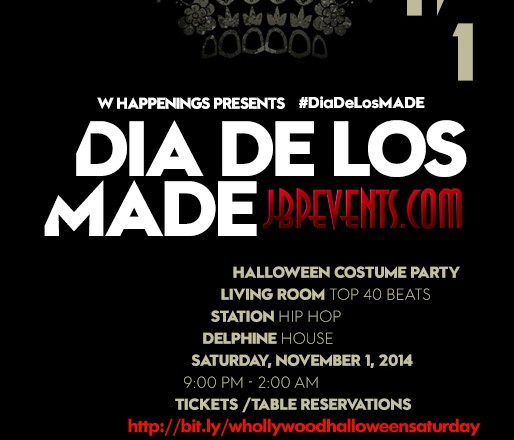 "W Hollywood Celebrates Day of Dead 2014"