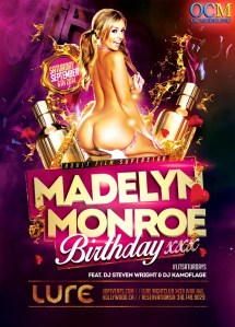 "Adult Star Madelyn Monroe Birthday at Lure"