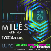 Lure Hollywood Saturdays 2015 April 25th