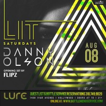 Lure Nightclub Saturday August 8th