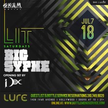 Lure Nightclub Saturday July 18