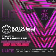 Lure Hollywood Saturdays 2015 July 25th