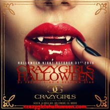 Halloween Crazy Girls Hollywood 2015