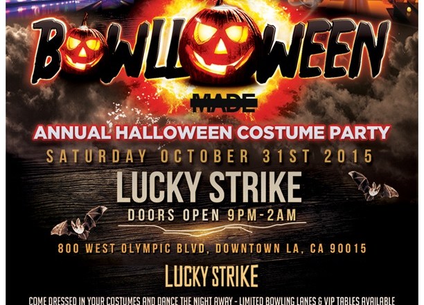 Lucky Strike Halloween Downtown LA