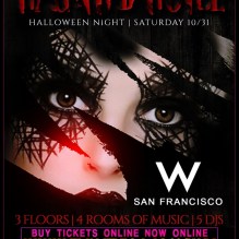 W San Francisco Halloween October 31