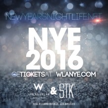 W Los Angeles New Years Open Bar Tickets