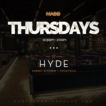 Hyde Thursday Nights at Hyde Sunset